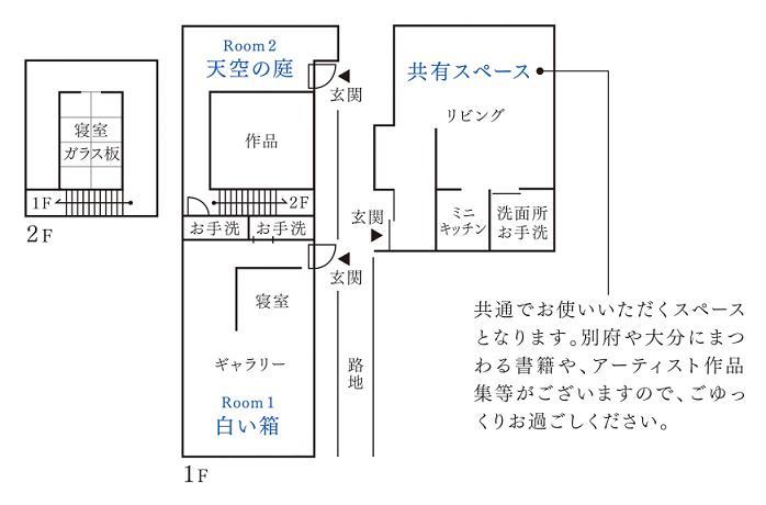 Art House Project The Row House Of Hamawaki Hotel Beppu Exterior photo